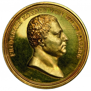 Wagner, Johann Ludwig: Preismedaille der Universität Tübingen