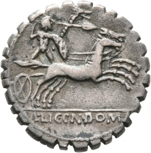 Römische Republik: L. Cosconius, L. Licinius (Crassus) und Cn. Domitius