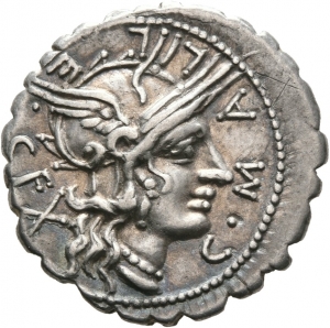 Römische Republik: C. Malleolus, L. Licinius (Crassus) und Cn. Domitius