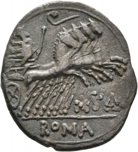 Römische Republik: Cn. Domitius, Q. Curtius und M. Silanus