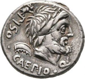 Römische Republik: L. Calpurnius Piso Caesonius und Q. Servilius Caepio