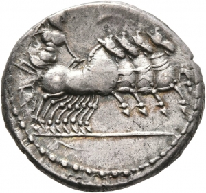Römische Republik: C. Gargonius, M. Verg(ilius/inius) und Ogul(nius)