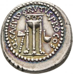 Römische Republik: M. Iunius Brutus und L. Sestius