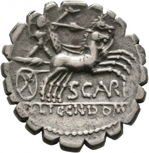 Römische Republik: M. Aurelius Scaurus, L. Licinius (Crassus) und Cn. Domitius